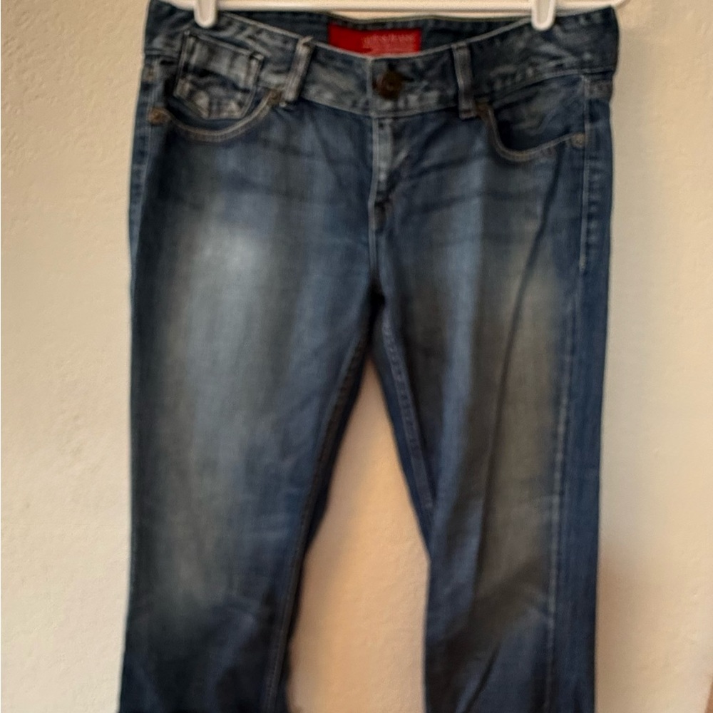 GUESS JEANS women’s size 31 Stretch jeans Rolled Cuff EXCELLENT